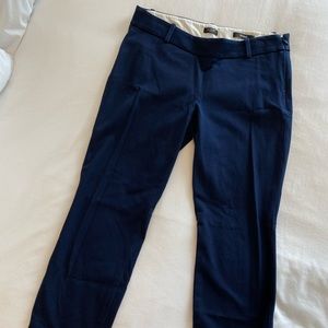 J.crew blue Minnie stretch pants